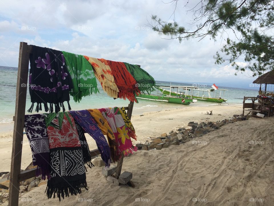 Beach, Sand, Travel, Umbrella, No Person