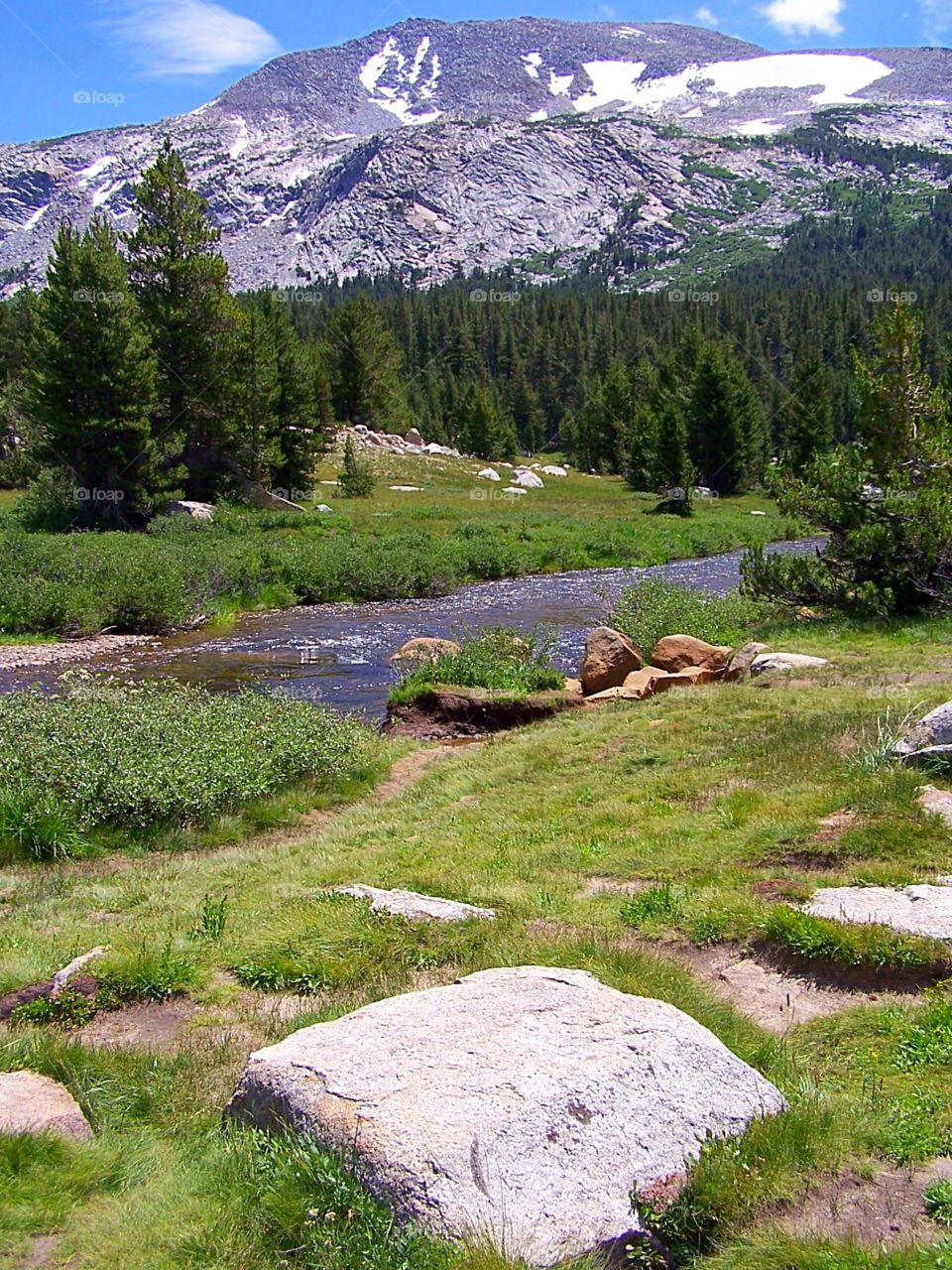 Tuolumne Meadows in Yosemite National Park