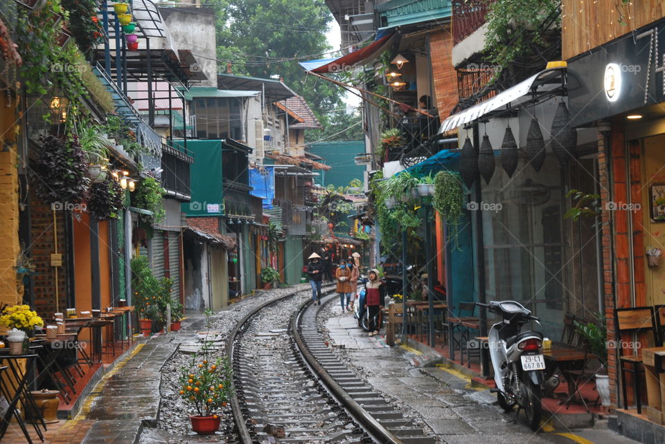 Train Street, Hanoi