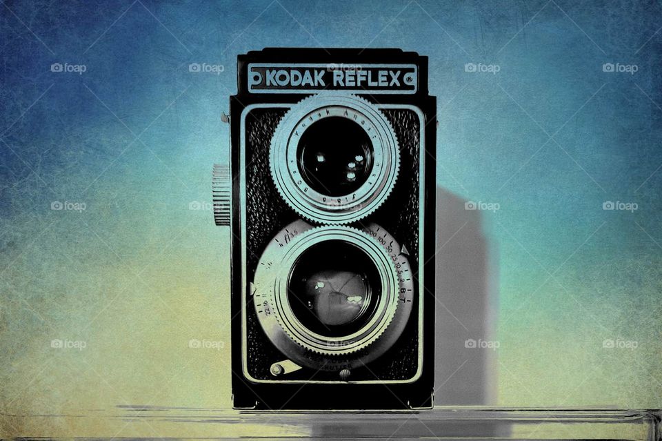 Old Kodak Reflex Box Camera