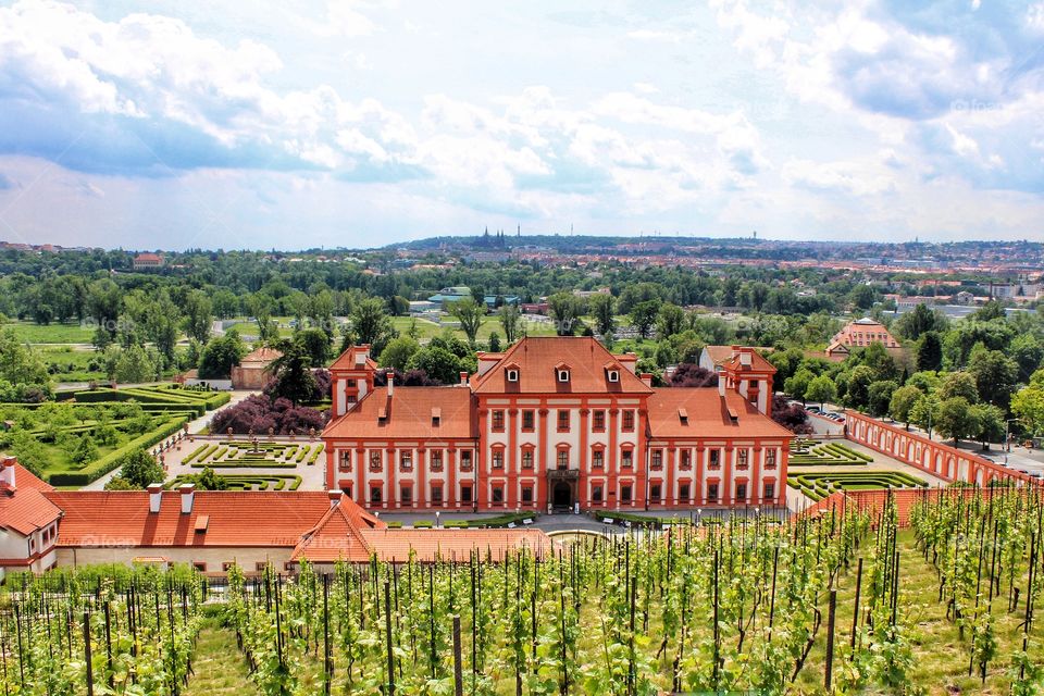 Troy Castle in Prague.