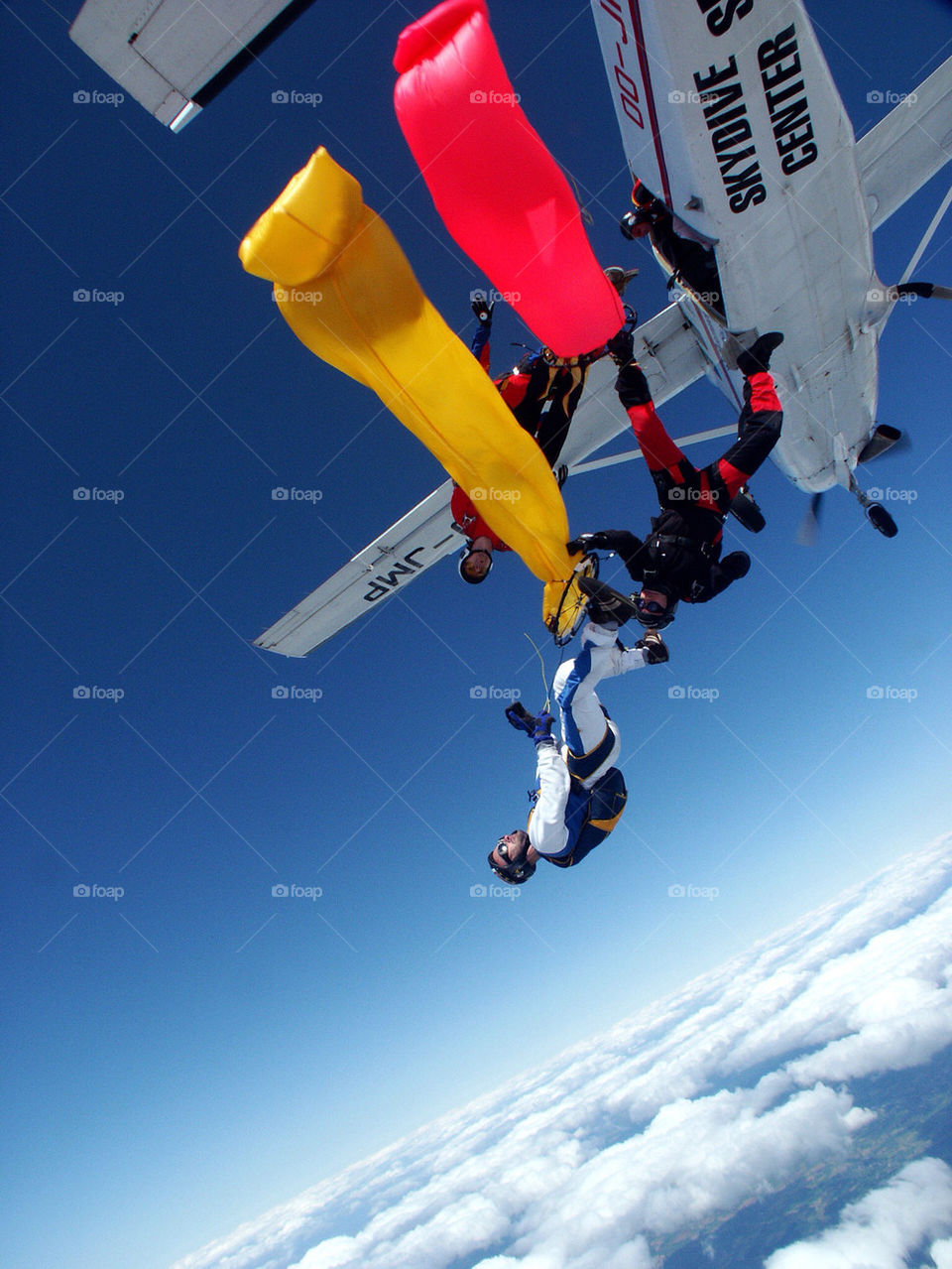 skydiving skydive fallschirm fallschirmspringen by seeker