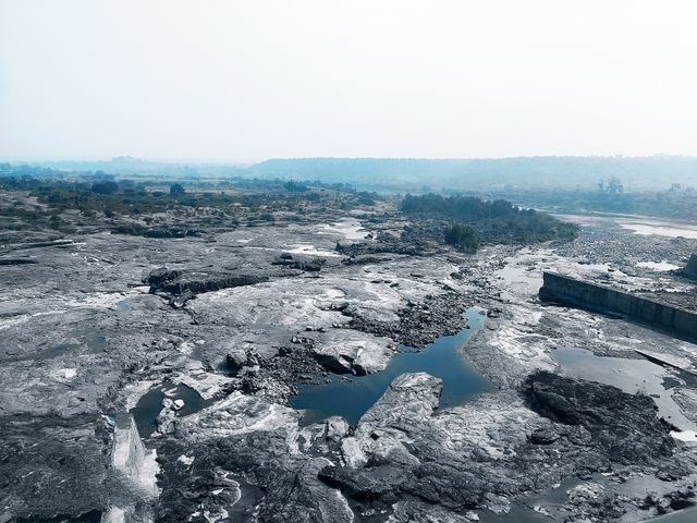 Girna River Dam Area outlet Natural View Chalisgaon village