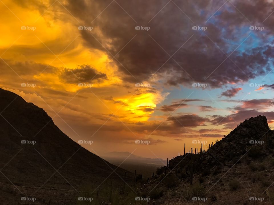 Mountain Sunset 