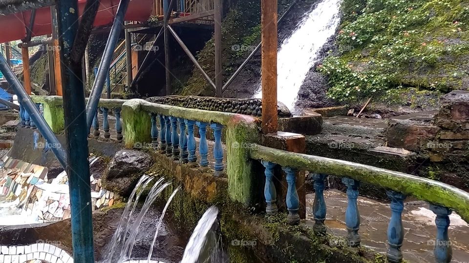 Luhur Indah WaterFall3 in Gunung Malang Village of Tenjolaya District of Bogor Regency, Indonesia
