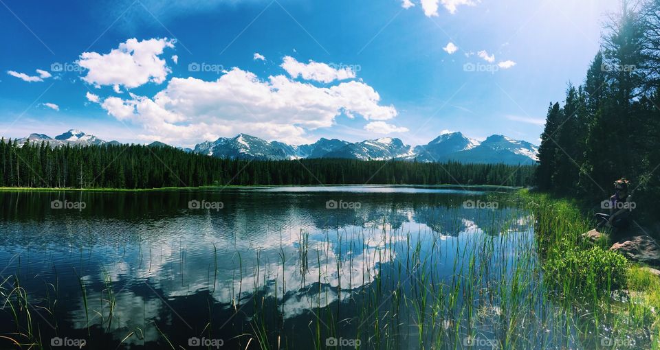 Bierstadt Lake. Rocky Mountain National Park, CO