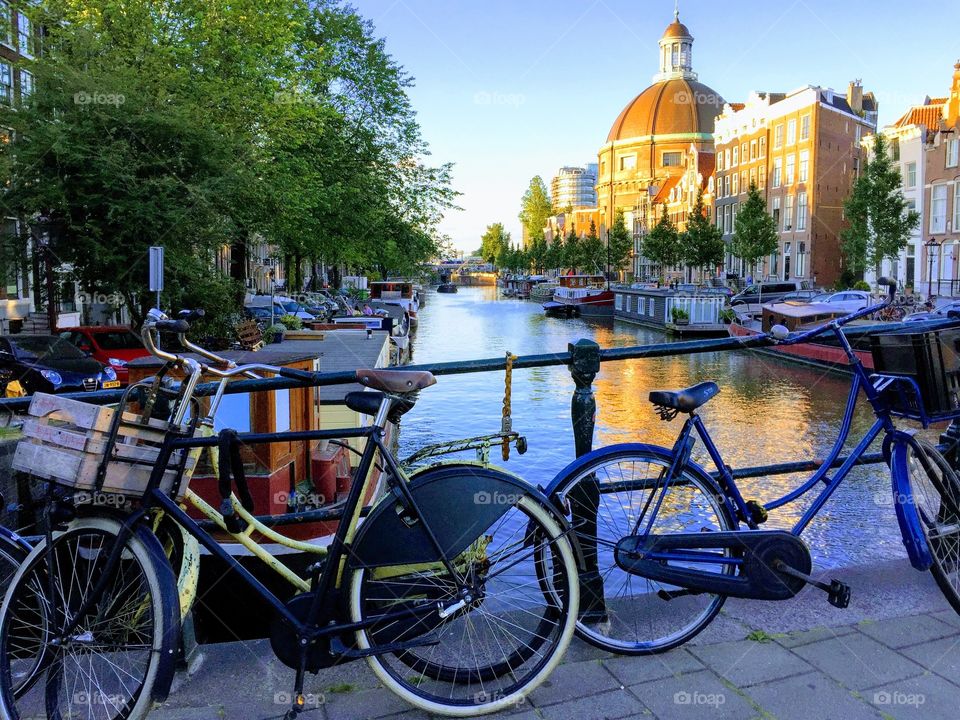 Amsterdam streetscape 