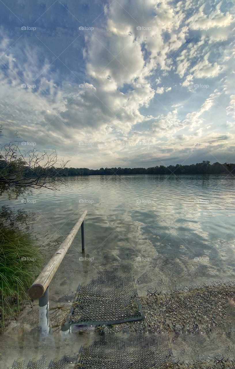 Nature, Lake, Sky, Природа, Озеро, Небо