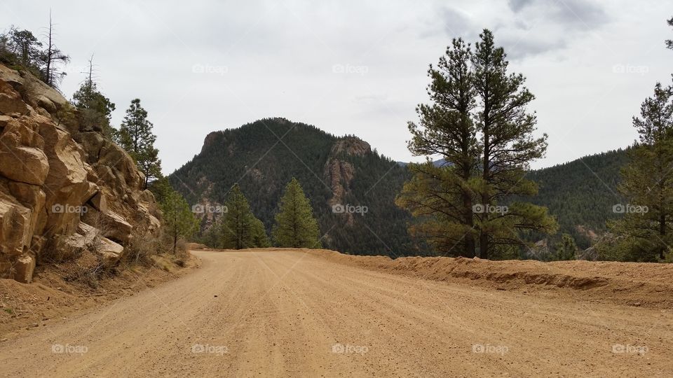 Mountain Dirt Road