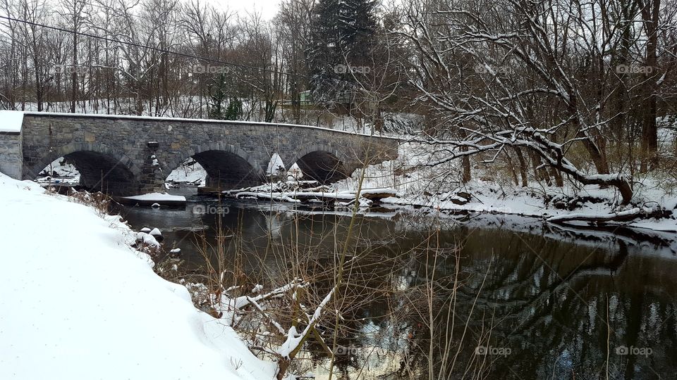 Funkstown one lane bridge