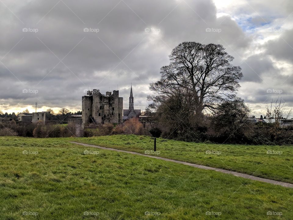 Trim Castle and Steeple