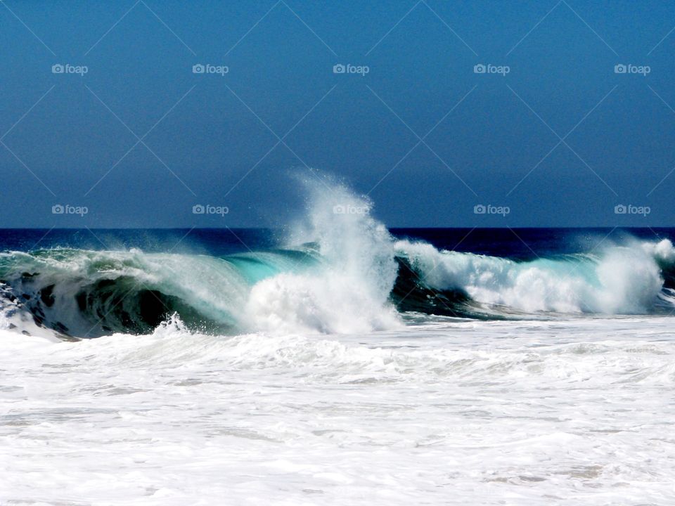 Massive Waves at The Wedge. Massive waves at The Wedge in Newport Beach