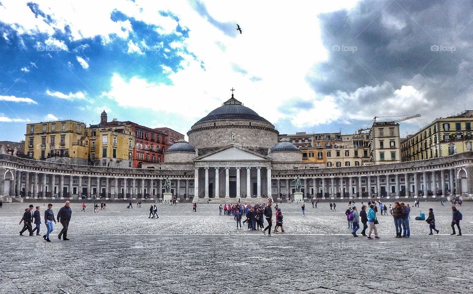 Naples Piazza del Plebiscito