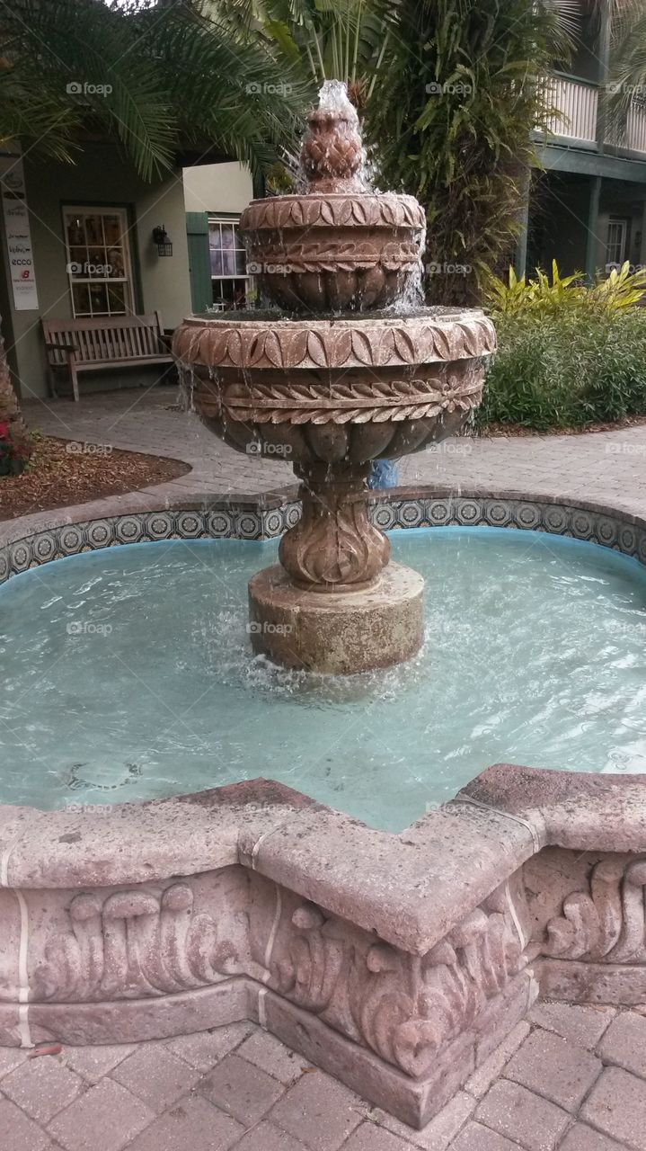 St. Augustine water fountain