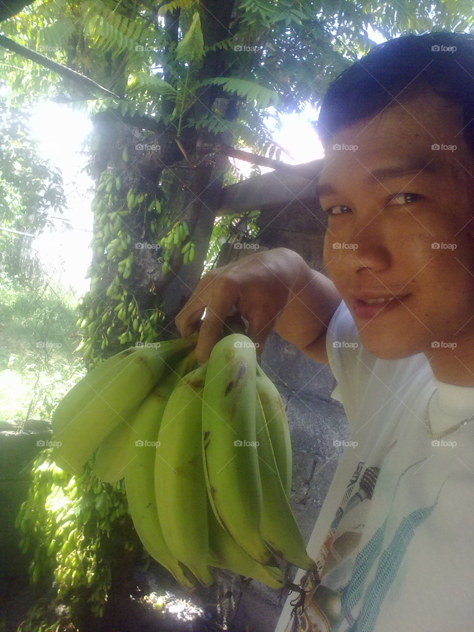 fruit on hand