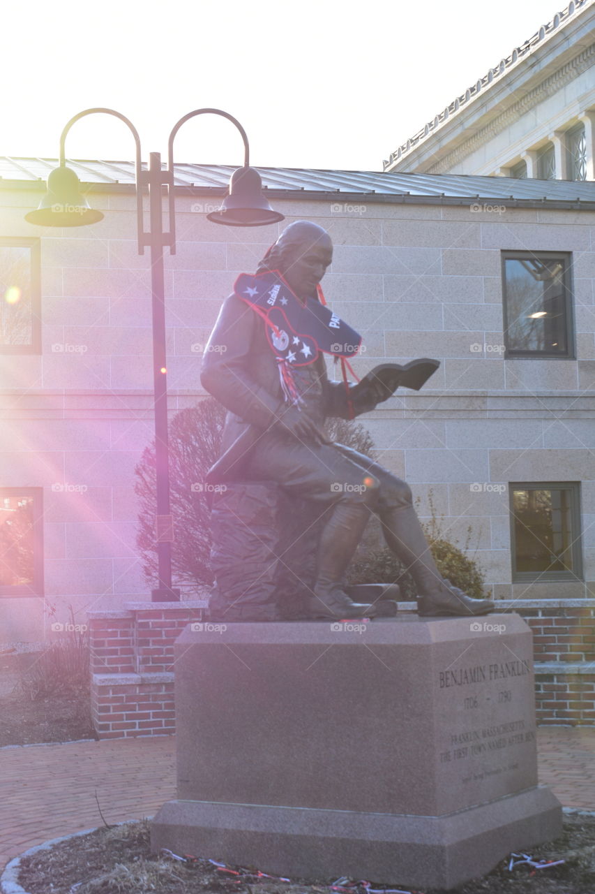 Ben Franklin statue