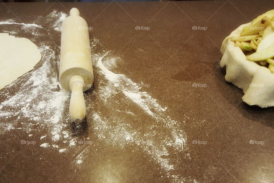 Apple Pie Crust preparation