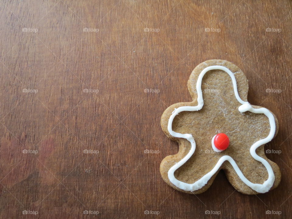 Gingerbread background for Christmas or the holidays.