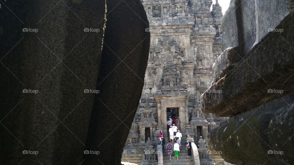 Prambanan temple.