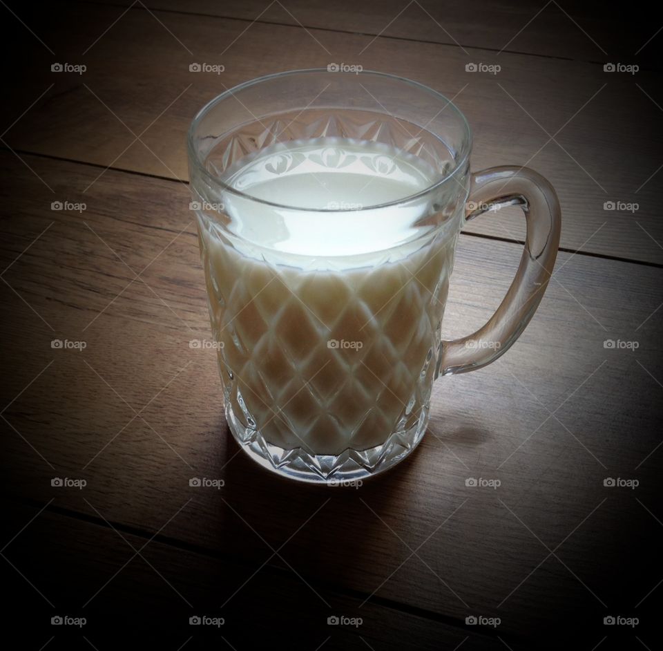 Glass of milk