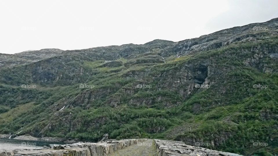 The rough nature in Norway