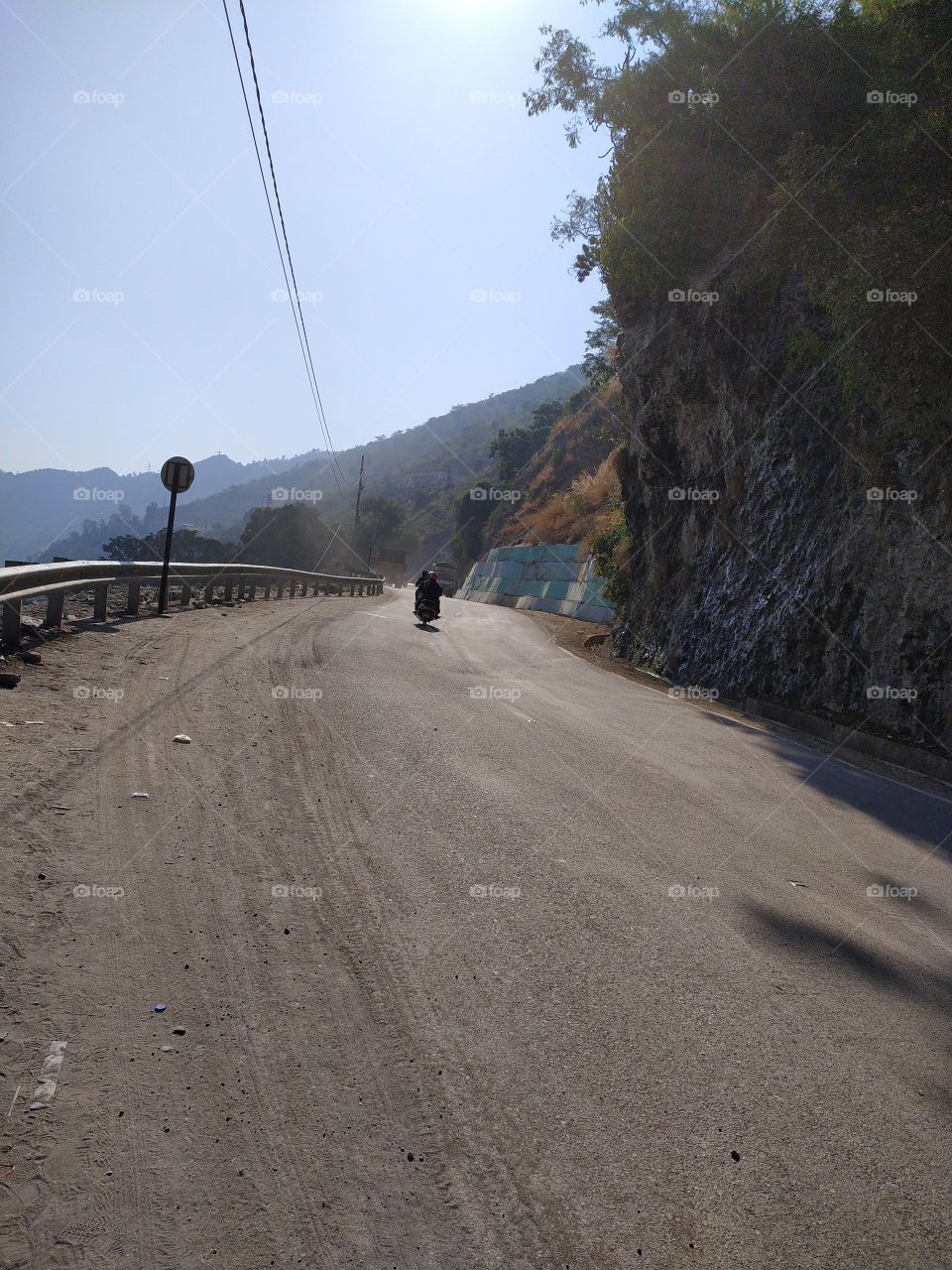 Road to Rishikesh, the Yoga capital of the world, along the great Ganga river