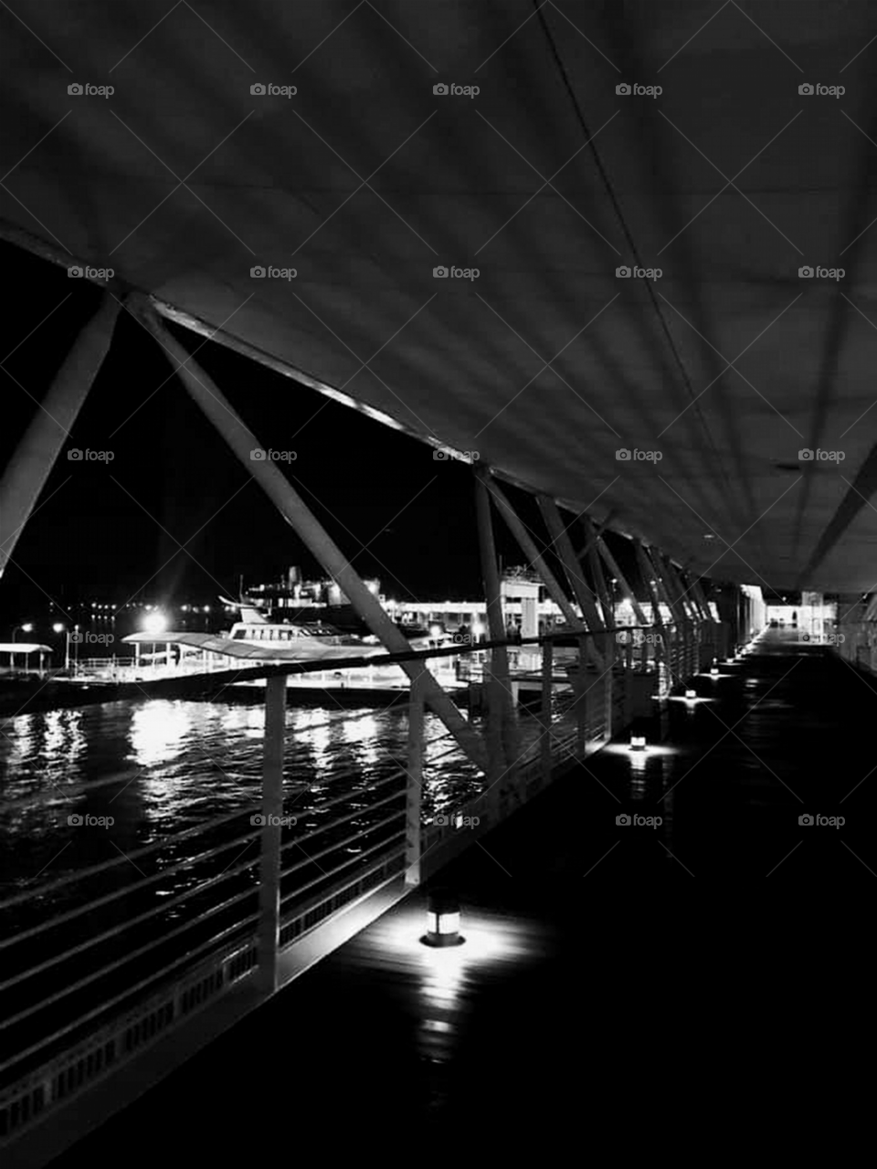 The Port in Awesome Black and White!