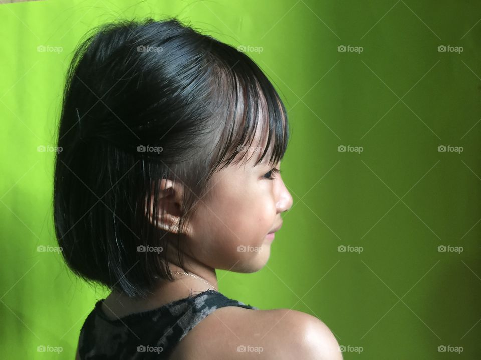 Kids simple hairstyle