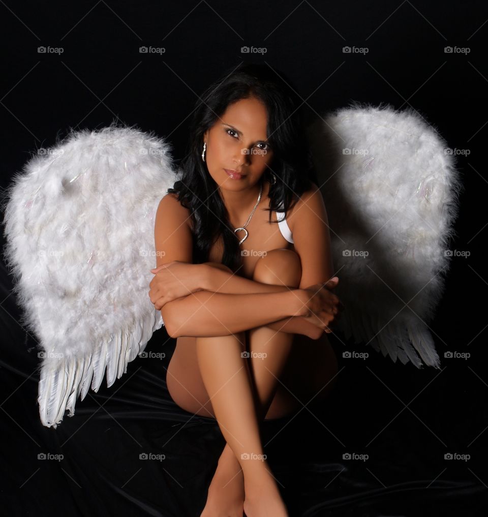 Latin Angel Woman