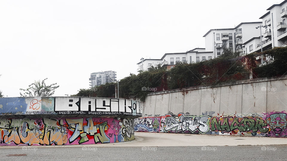 Dora Park in Turin in Italy