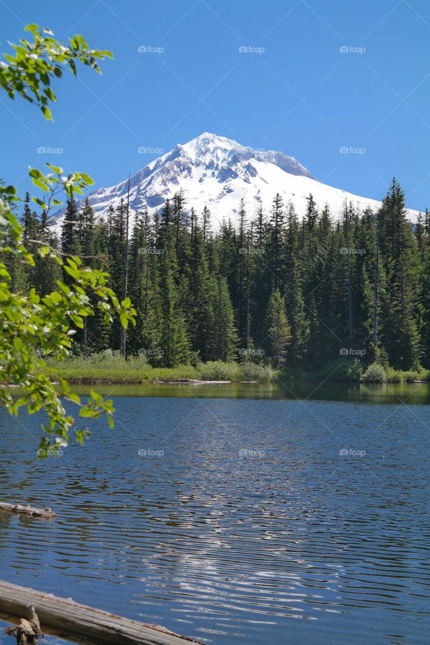 No Person, Water, Lake, Mountain, Landscape