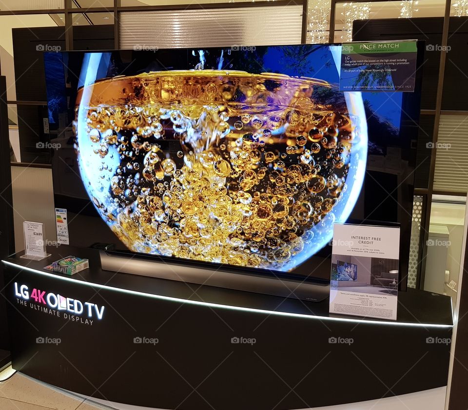 LG 4K OLED TV