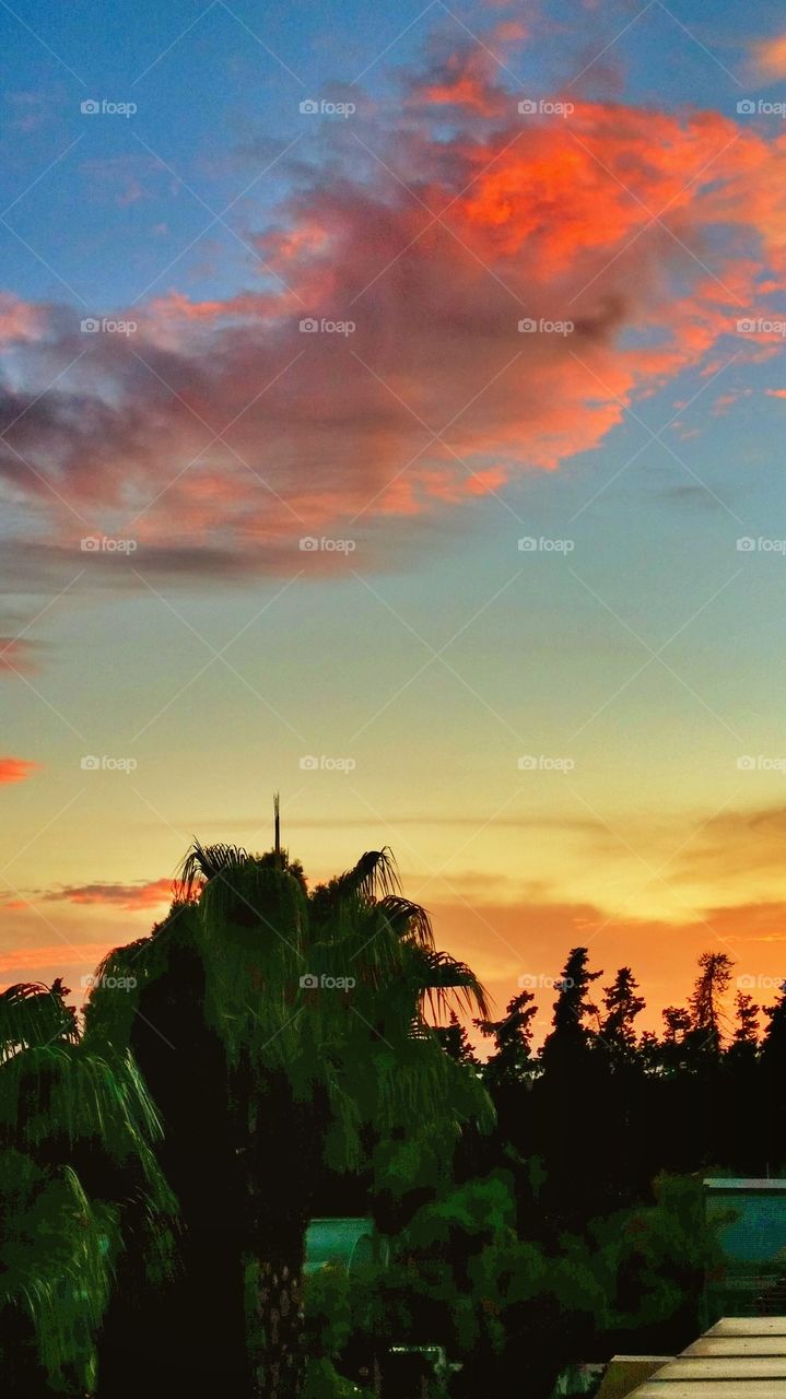 Sunset in San Pedro de Alcantara 