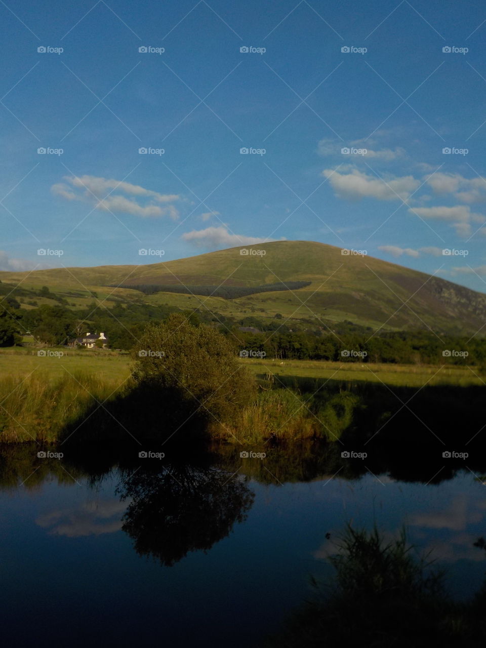 Calm evening in Wales 