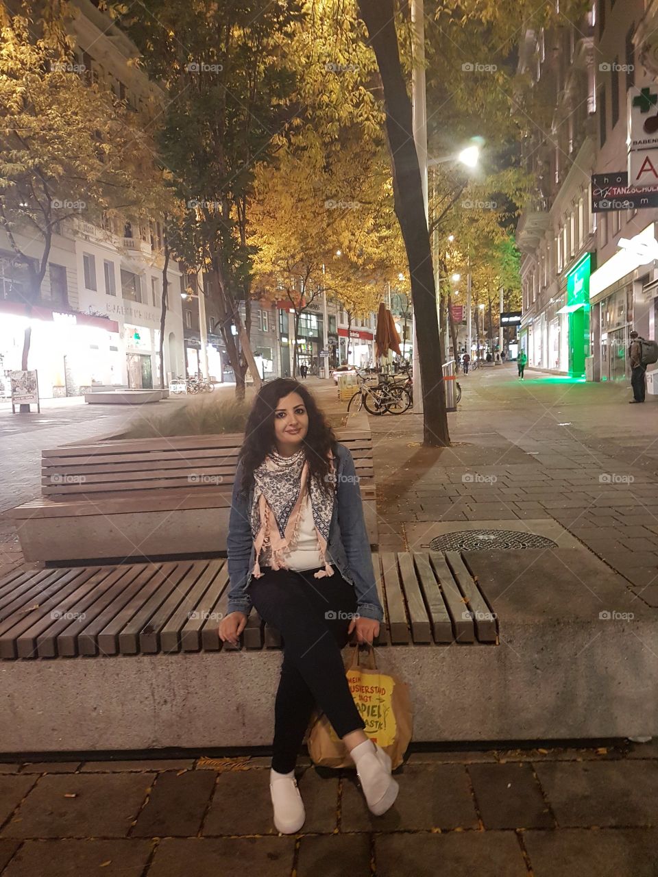 exploring the wien city in the autumn s  evening is always a good idea