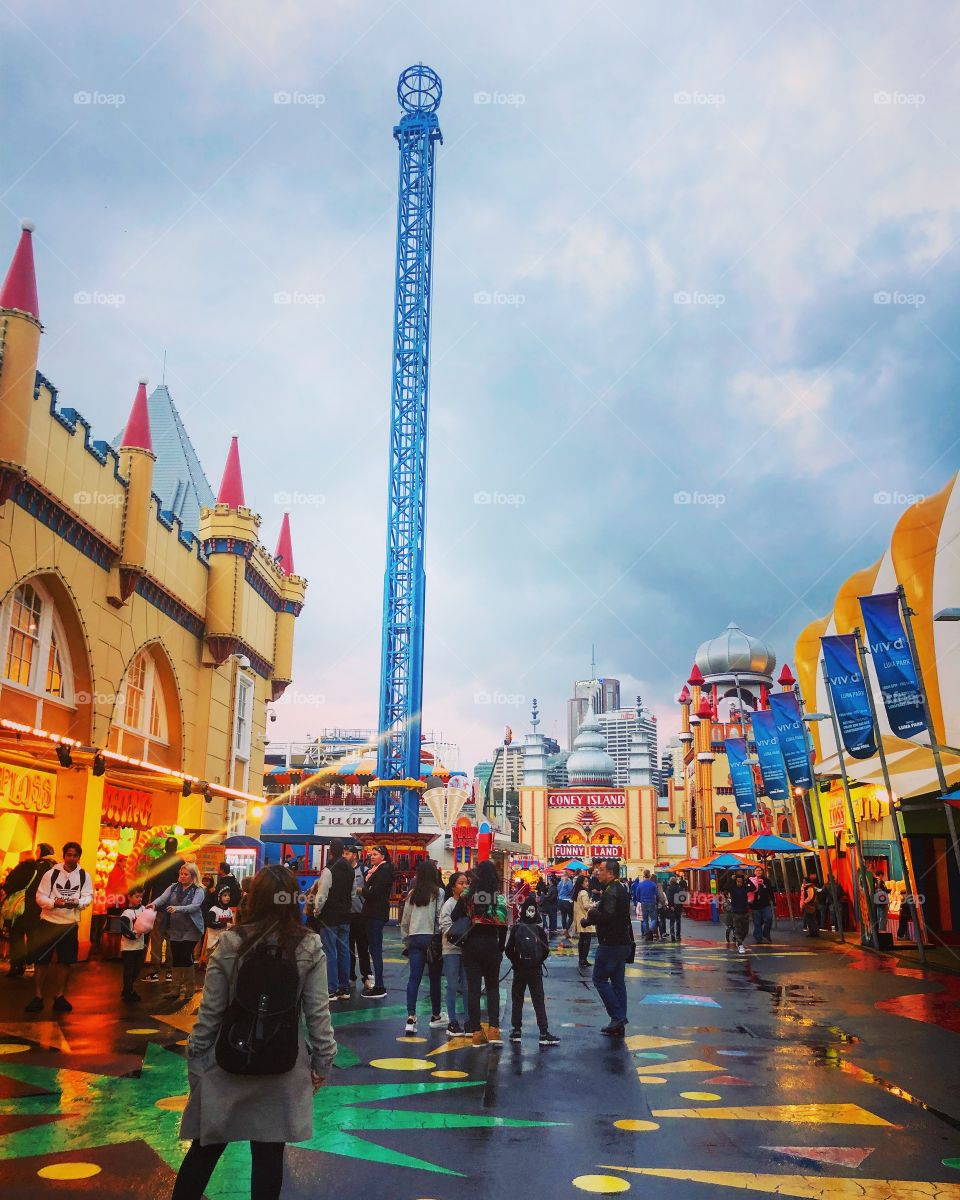 Luna Park Sydney fun fair 