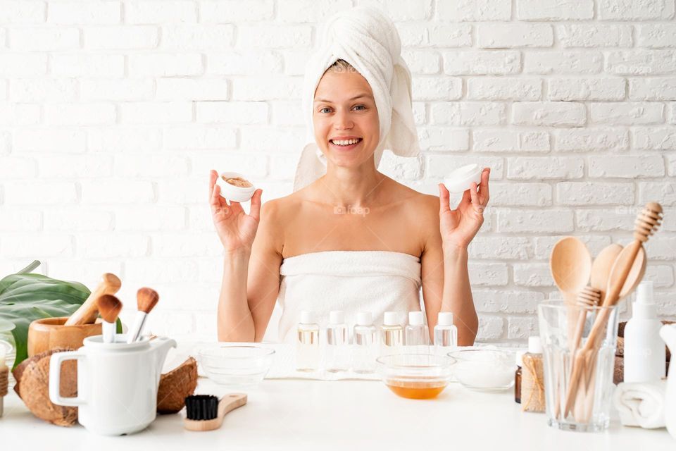 woman at spa salon