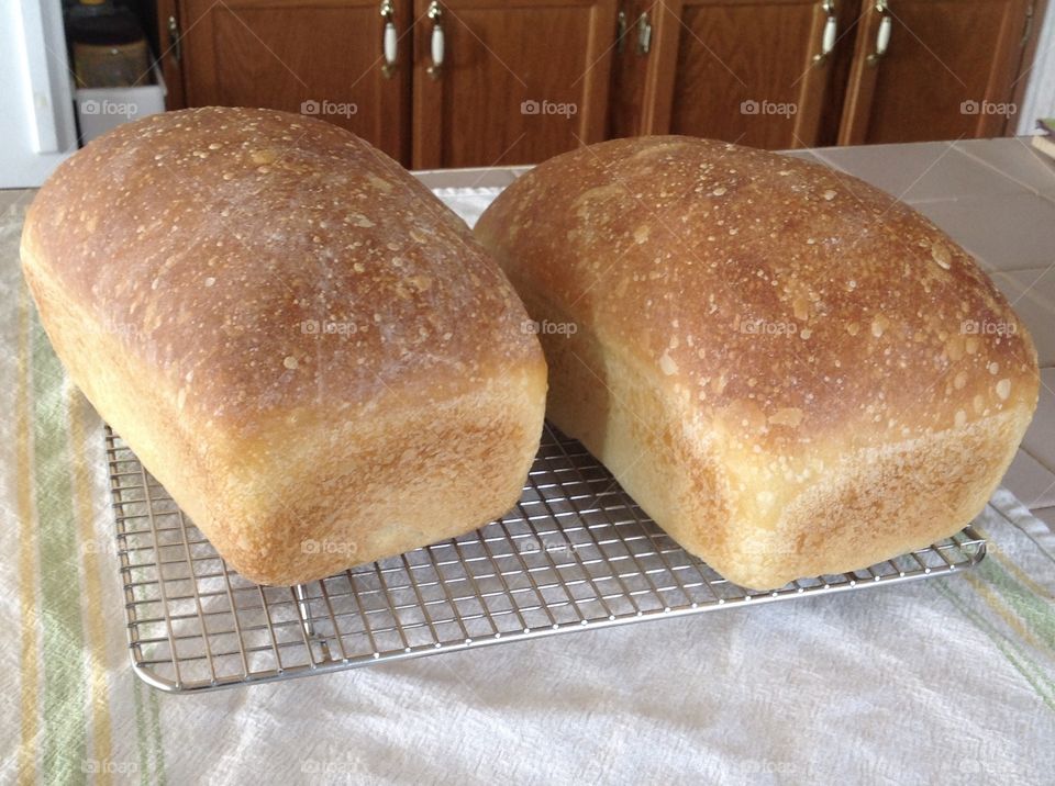 Homemade sourdough bread