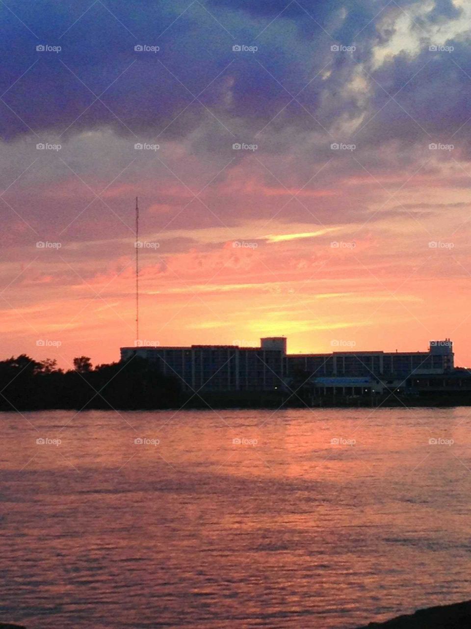 Niagara River Sunset