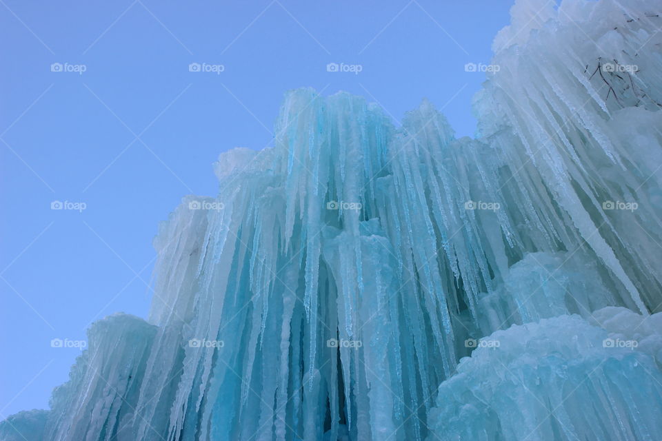 Icicles and Sky