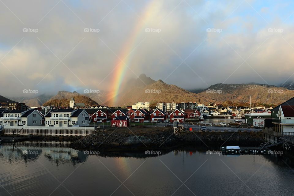 All over the rainbow.