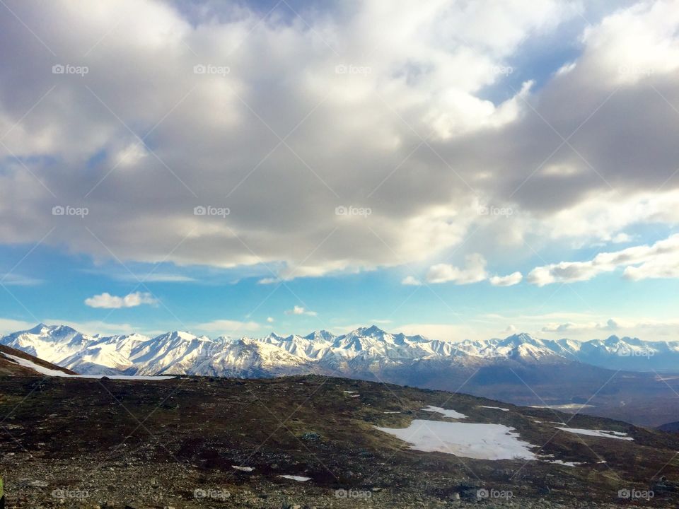 Alaska. Climbing mountains and trails. ATV fun and beautiful views for days.