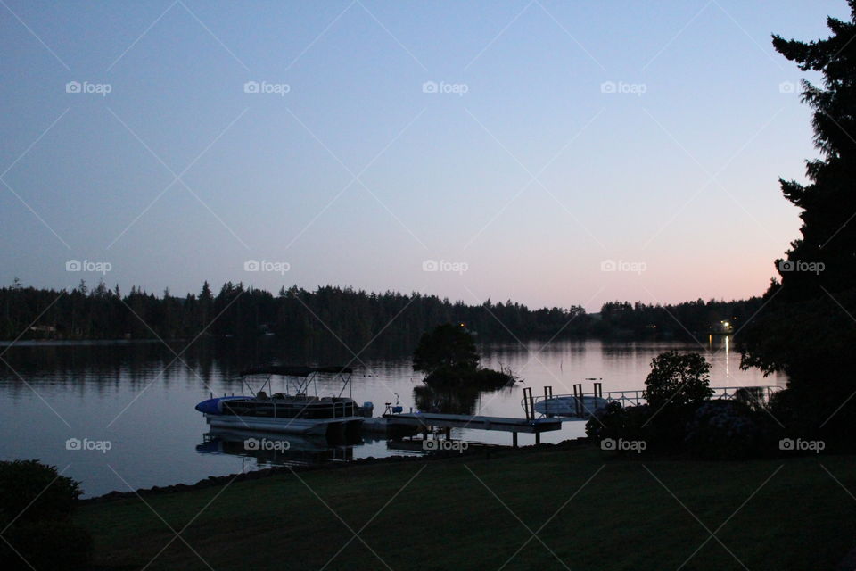 sunset @ the lake