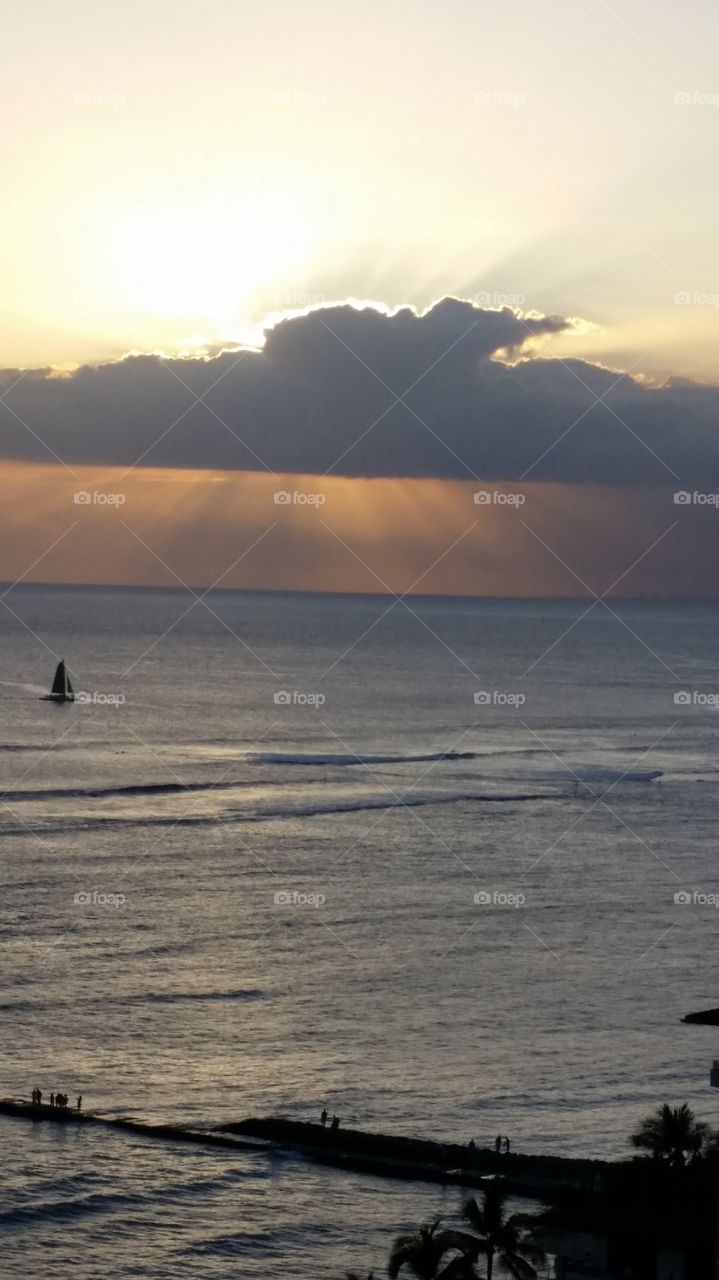 the calm and the storm