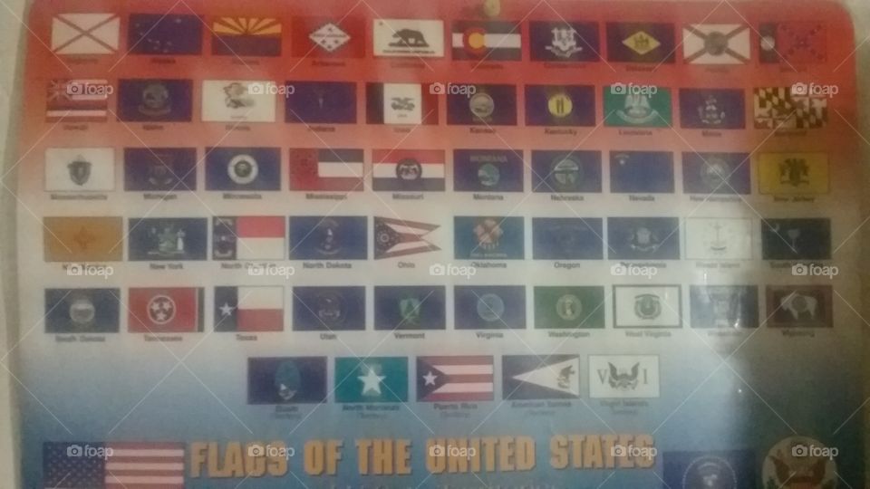 flags of the united states