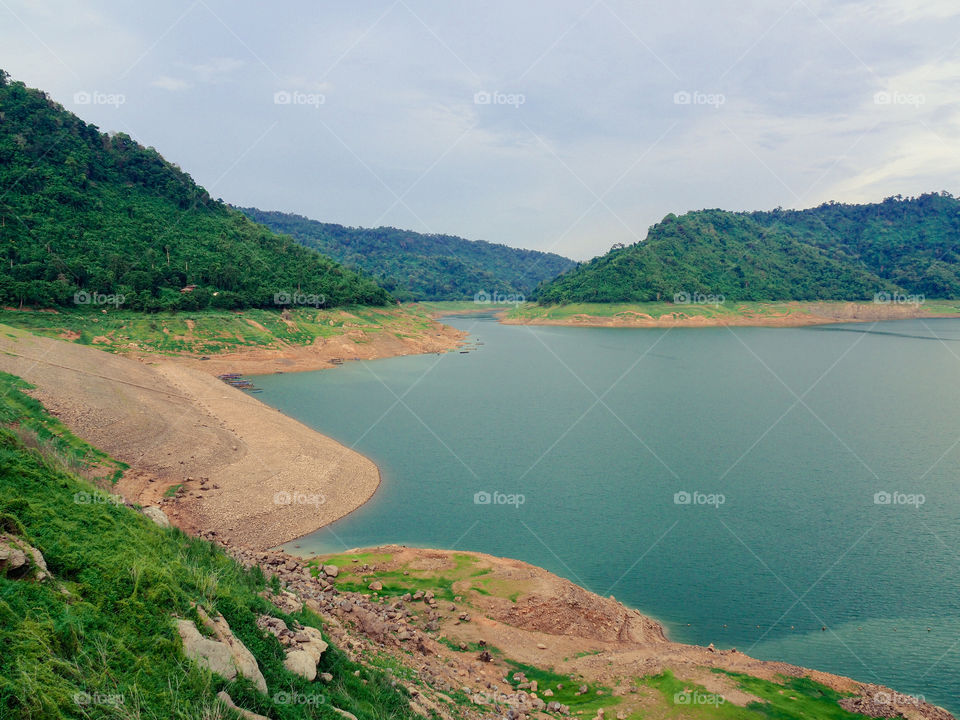 Reservoir in thailand