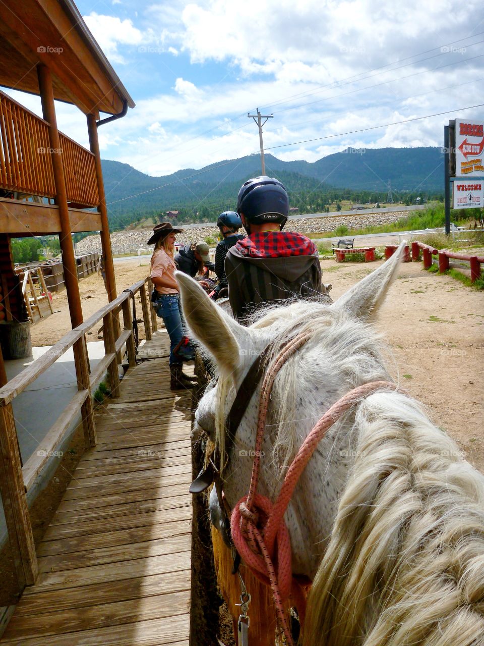 Horseback ride in Colorado