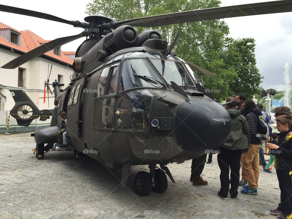 Spanish military Copter