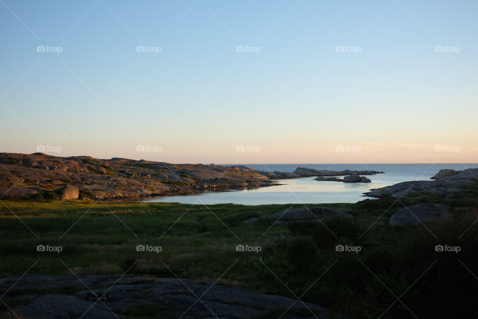 Water, Landscape, Beach, Sea, Sunset