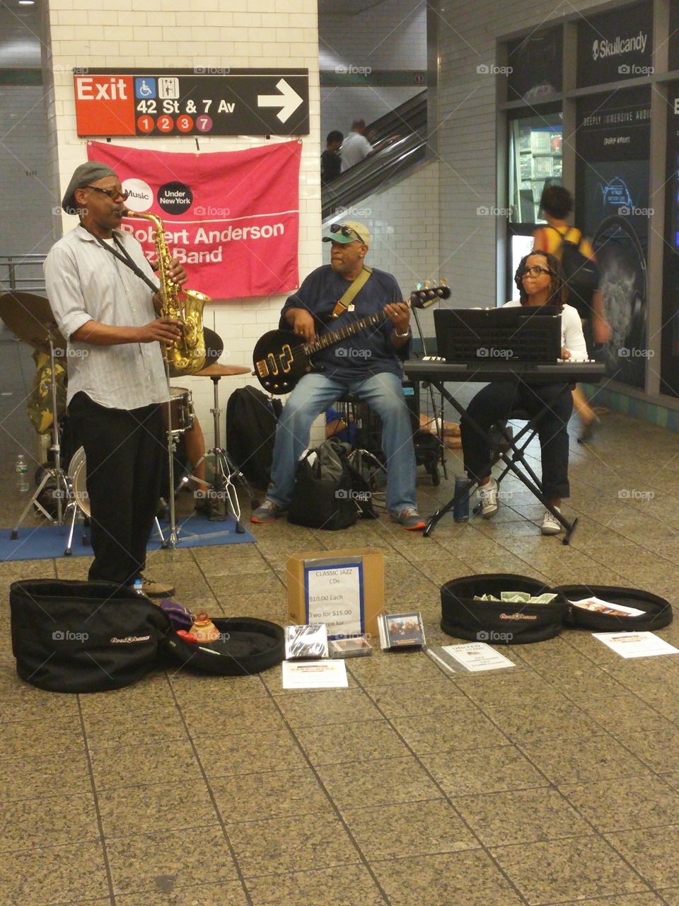 new york subway jazz band